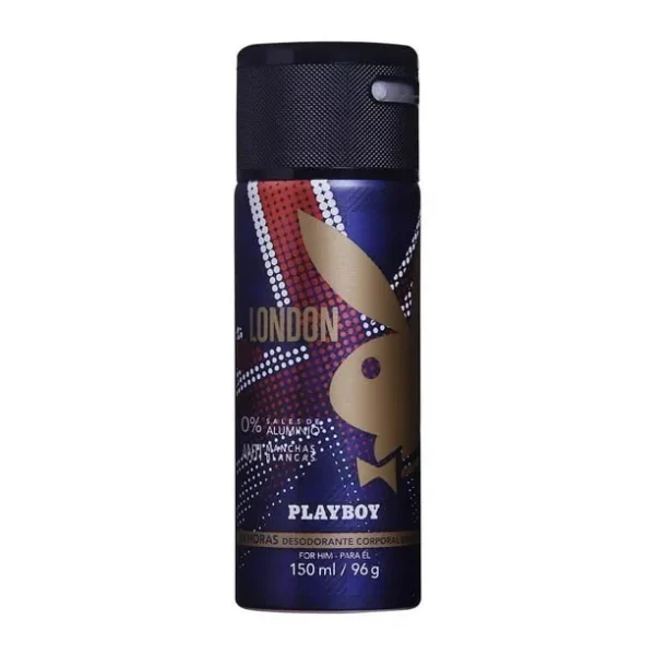 DESODORANTE PLAYBOY LONDON 150ML