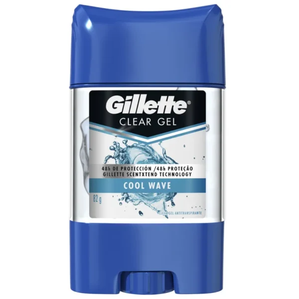 DESODORANTE EN GEL BARRA GILLETE COOL WAVE 82G