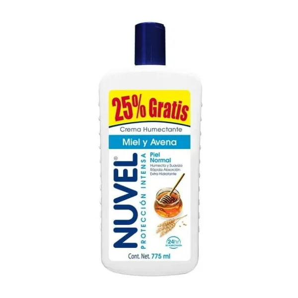 CREMA NUVEL MIEL Y AVENA