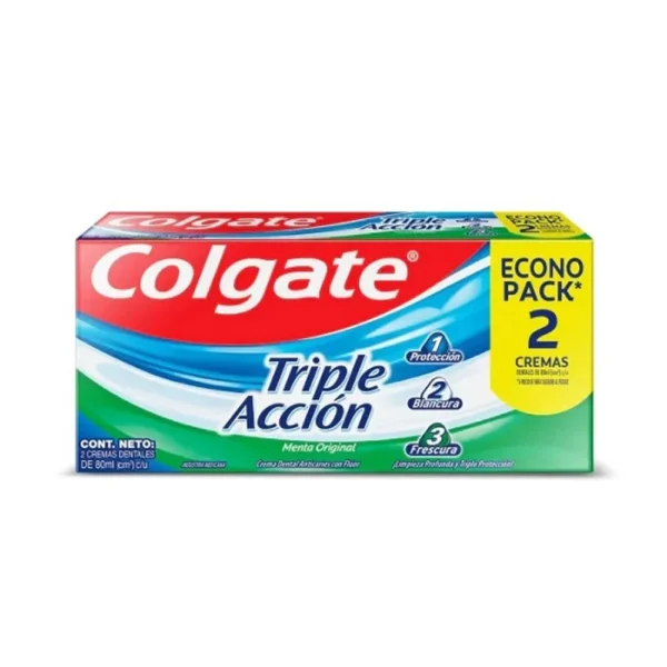 COLGATE TRIPLE ACCION 2PACK