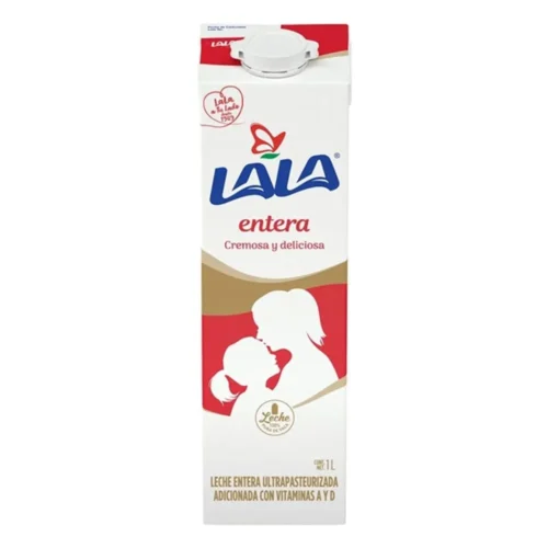 LECHE ENTERA LALA 1LT AURRERA
