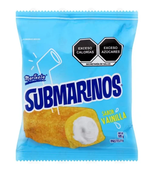 SUBMARINOS VAINILLA 105G