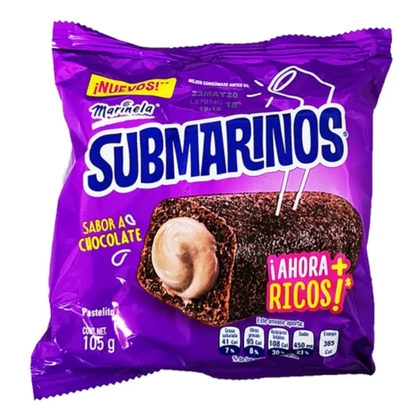 SUBMARINOS CHOCOLATE