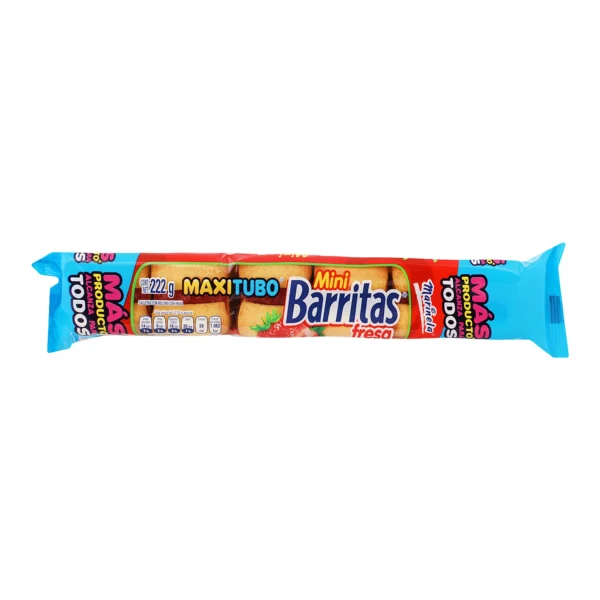 MINI BARRITAS FRESA 222G