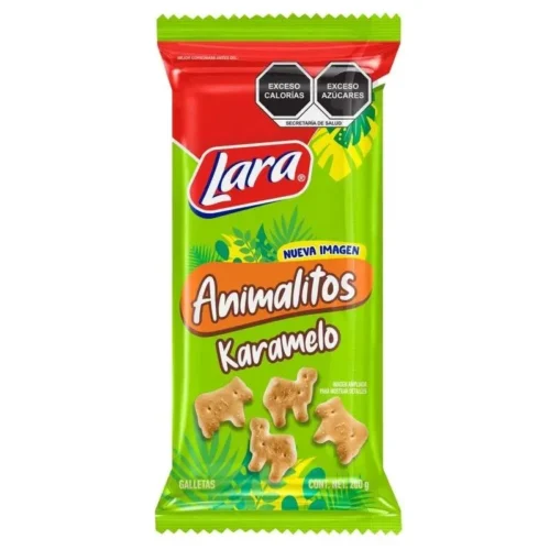 GALLETA ANIMALITOS LARA 200G GRANDE