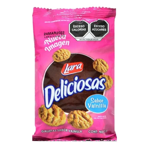 DELICIOSAS VAINILLA 75G