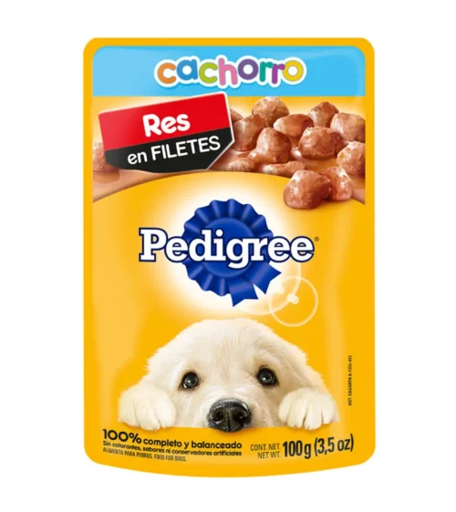SOBRE PEDIGREE CACHORRO RES 100G