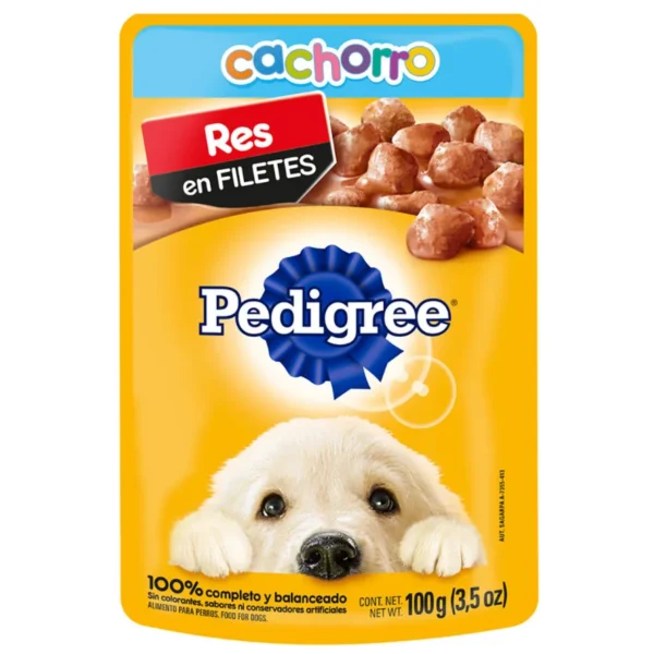 SOBRE PEDIGREE CACHORRO RES 100G