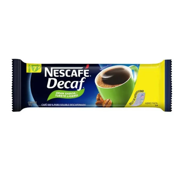 SOBRE NESCAFE DECAF