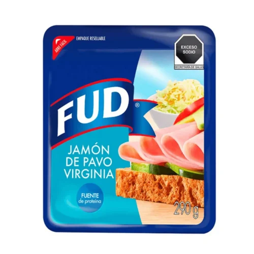 PAQUETE FUD JAMON DE PAVO VIRGINIA 250G