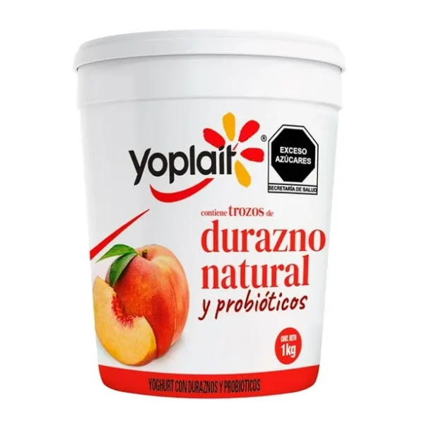 YOGURT YOPLAIT DURAZNO 1KG