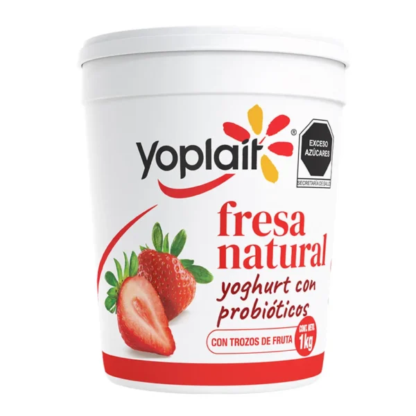 YOGURT YOPLAIT FRESAS NATURALES 1KG