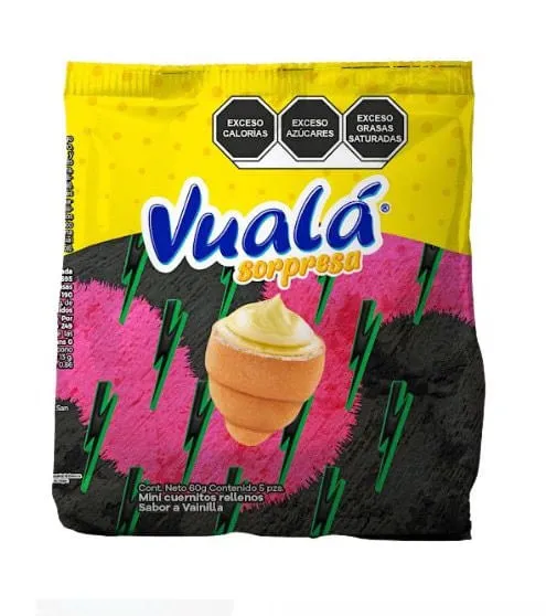VUALA VAINILLA 5PZS 60G