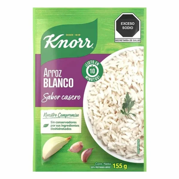 ARROZ BLANCO KNORR 155G