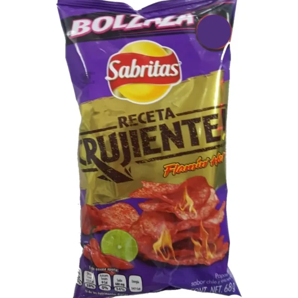 SABRITAS RECETA CRUJIENTE FLAMIN 70GR BOLZAZA