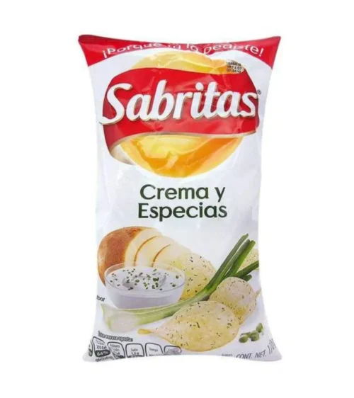 SABRITAS CREMA Y ESPECIAS 45GR