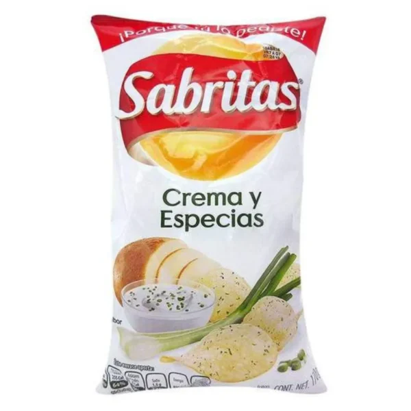 SABRITAS CREMA Y ESPECIAS 45GR