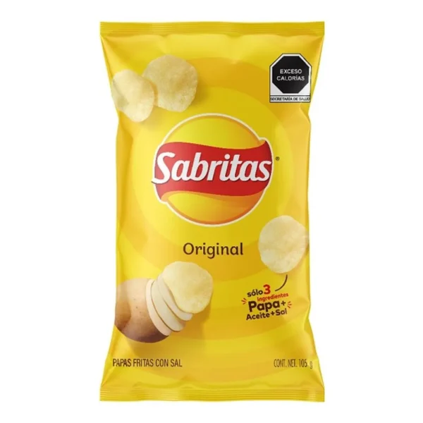 SABRITAS AMARILLAS 105G