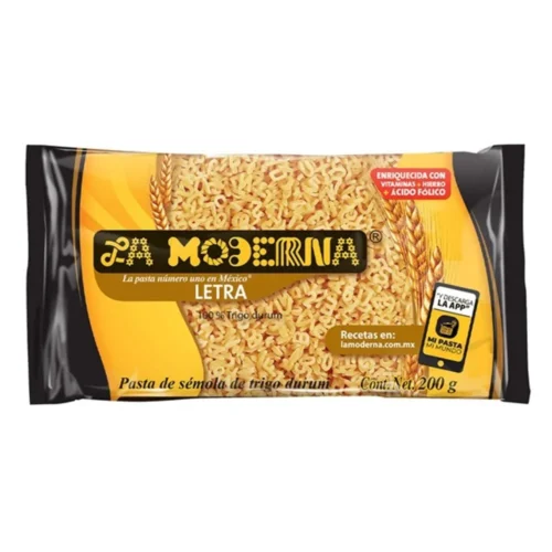 SOPA MODERNA LETRAS