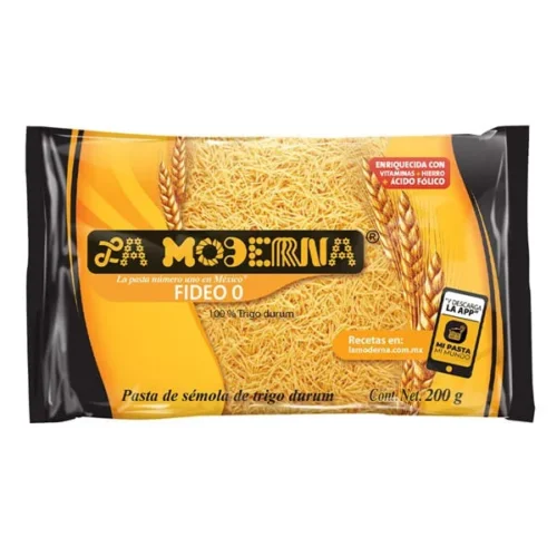 SOPA MODERNA FIDEO NO 0