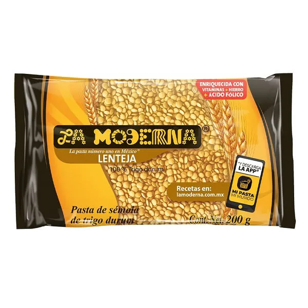 SOPA MODERNA LENTEJA