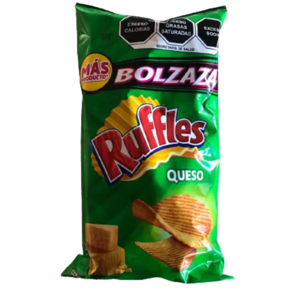 RUFFLES QUESO 82G BOLZAZA