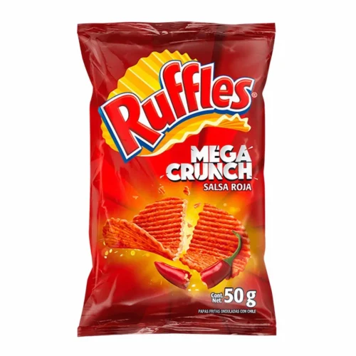 RUFFLES MCRUNCH SALSA ROJA 50GR