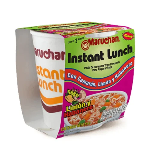 SOPA MARUCHAN CAMARON LIMON Y HABANERO