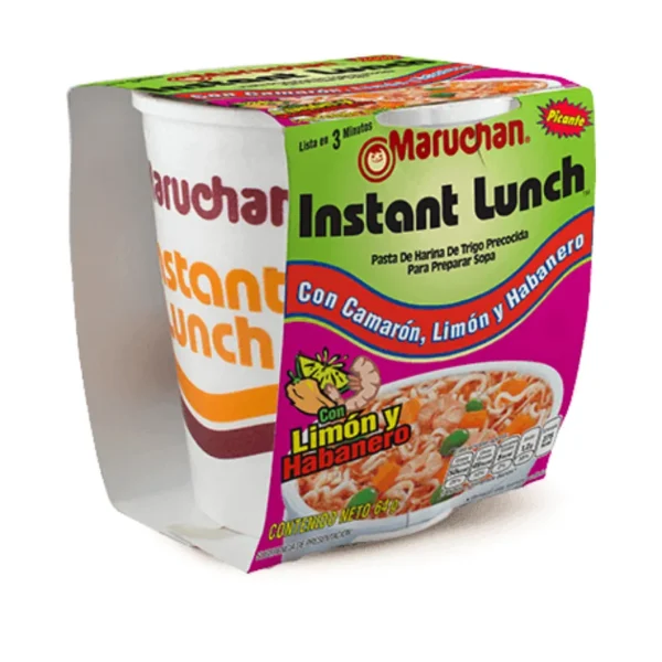 SOPA MARUCHAN CAMARON LIMON Y HABANERO