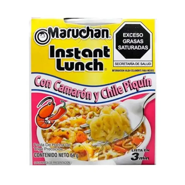 SOPA MARUCHAN CAMARON CHILE PIQUIN