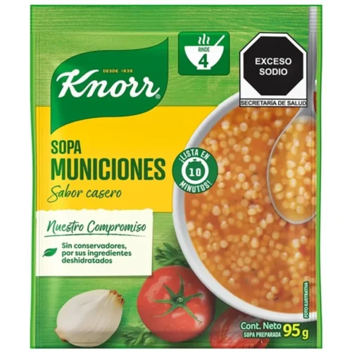 SOPA KNOR MUNICIONES 95G