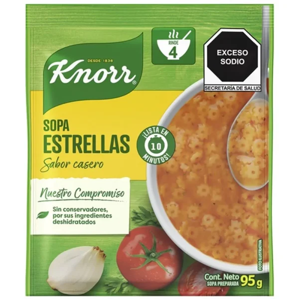 SOPA KNOR ESTRELLA 95G