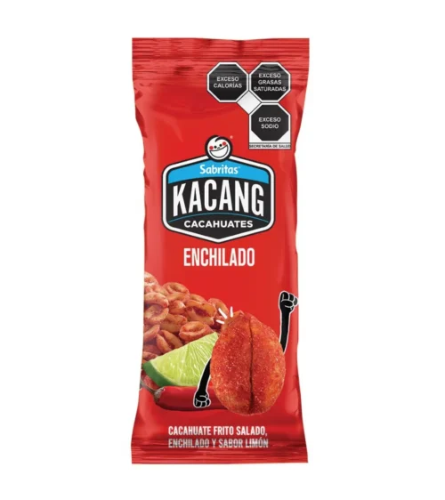 CACAHUATES KACANG CHILE Y LIMON 69G