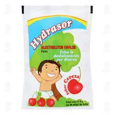 HYDRASOR SABOR CEREZA ELECTROLITOS ORALES POLVO 28.4G