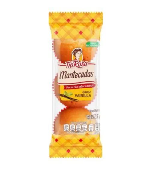 MANTECADAS VAINILLA TIA ROSA 3P