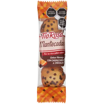MANTECADAS NARANJA CON CHOCOLATE