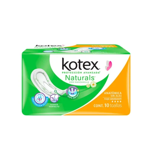 KOTEX NATURALS SIN ALAS