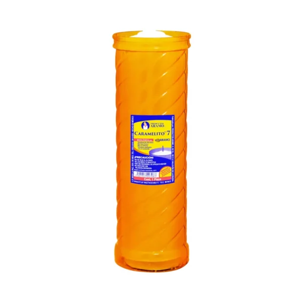 VELADORA ECOLOGICA CARAMELITO 7