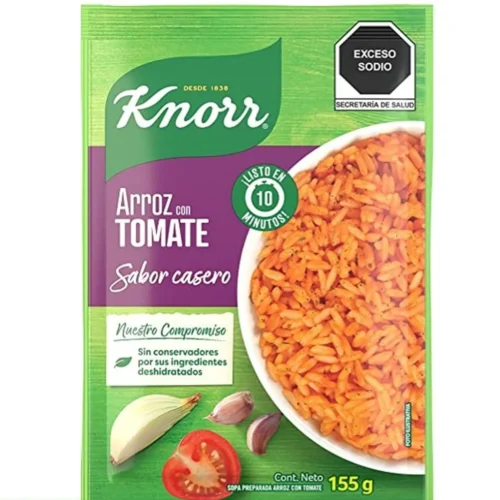 ARROZ CON TOMATE KNORR 155G