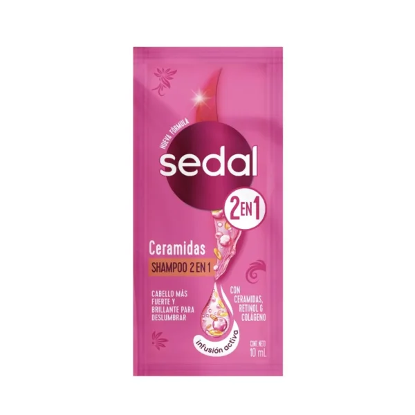 SOBRE SEDAL SHAMPOO CERAMIDAS 2 EN 1