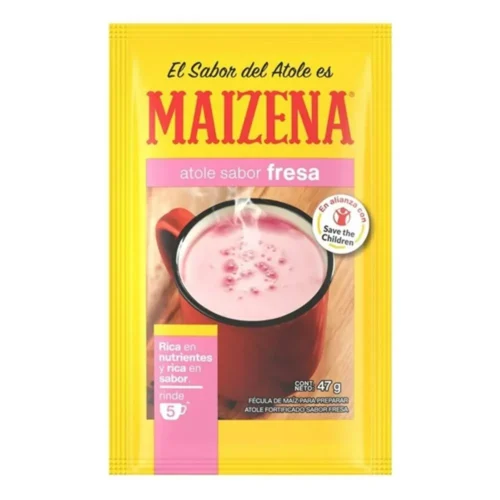SOBRE MAIZENA ATOLE DE FRESA