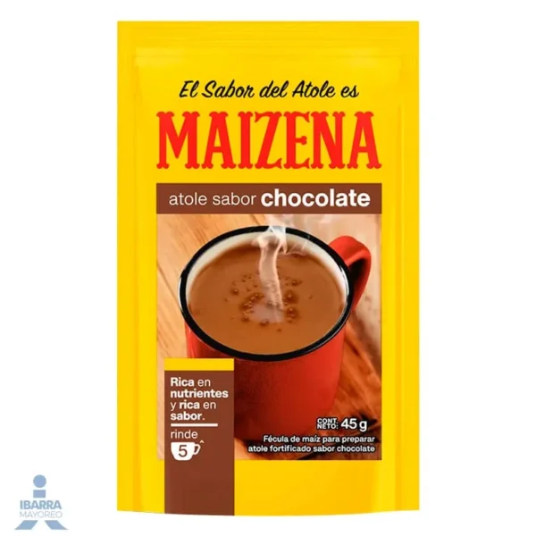 SOBRE MAIZENA ATOLE DE CHOCOLATE