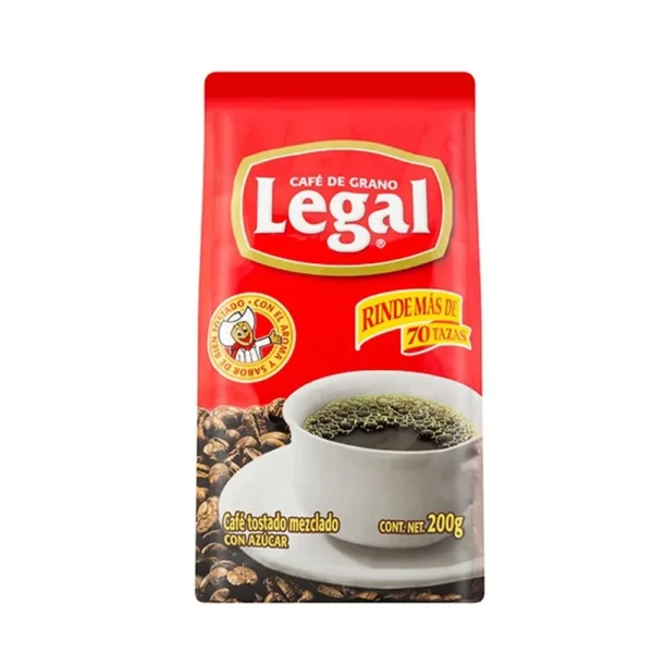 CAFE LEGAL BOLSA GRANDE 200G