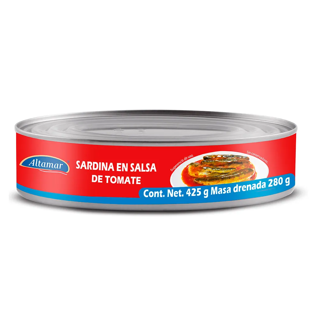 SARDINAS EN SALSA DE TOMATE 425G