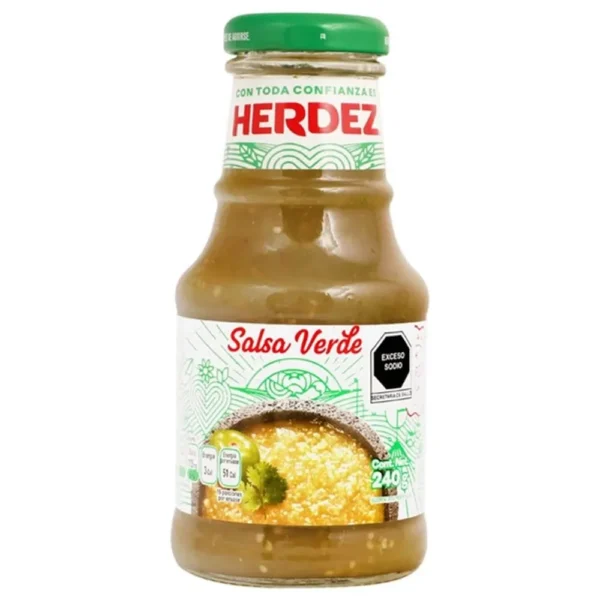 SALSA VERDE HERDEZ 240G