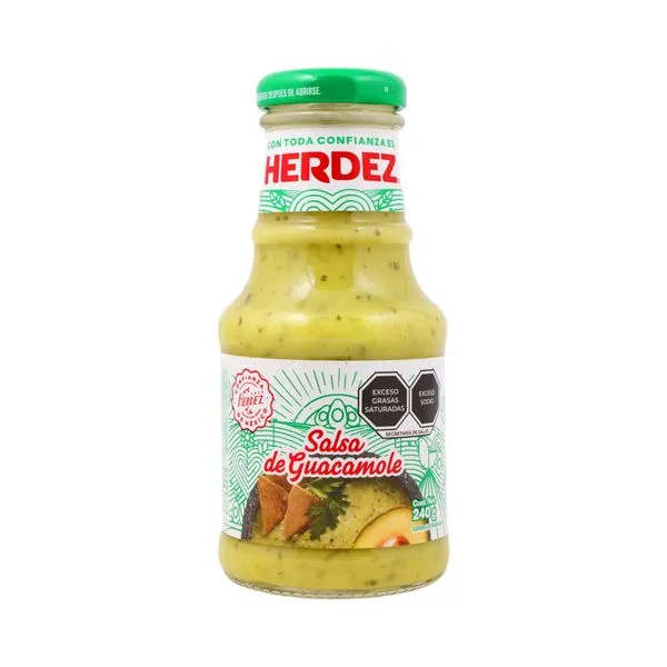 SALSA GUACAMOLE HERDEZ 240G