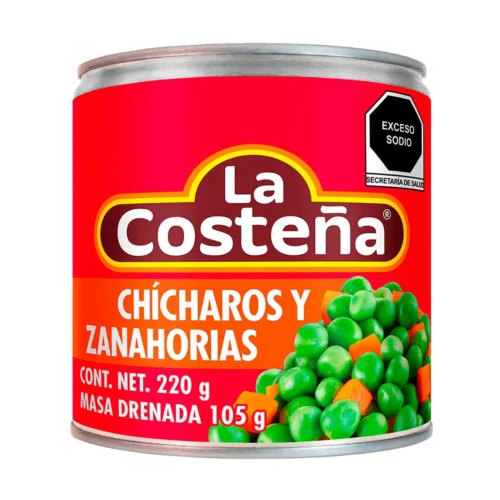 CHICHAROS Y ZANAHORIAS 220G LA COSTEÑA