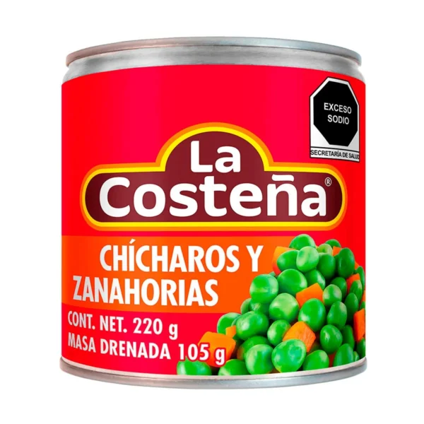 CHICHAROS Y ZANAHORIAS 220G LA COSTEÑA