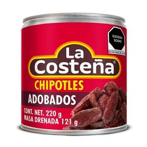CHILE CHIPOTLES EN ADOBO 220G LA COSTEÑA