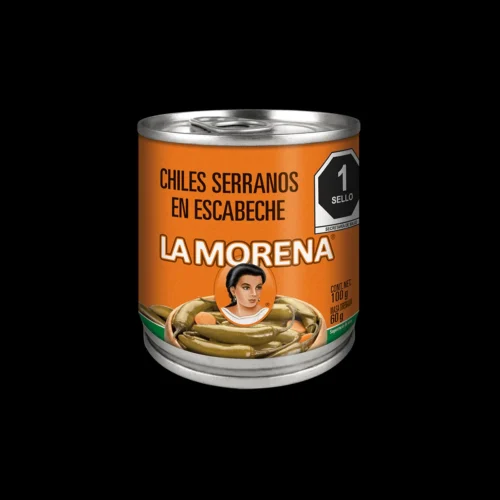 CHILES SERRANOS 100G LA MORENA